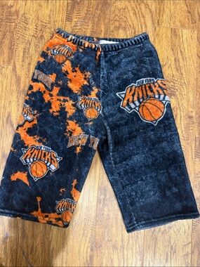 Penelope Wildberry Knicks fuzzy pajama pants